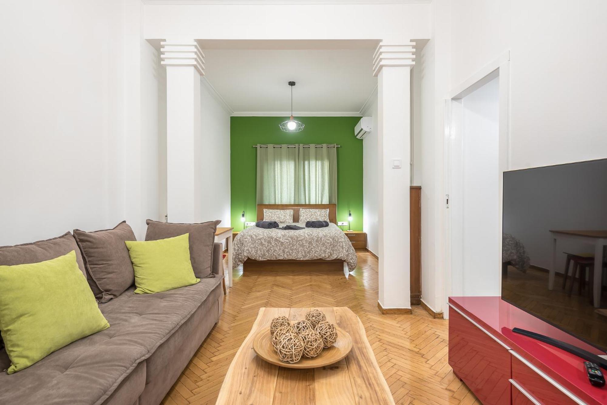 Stylish Luxury Apartment At Ampelokipi Metro Station 雅典 外观 照片