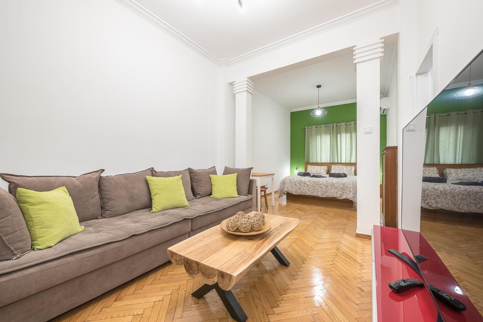 Stylish Luxury Apartment At Ampelokipi Metro Station 雅典 外观 照片