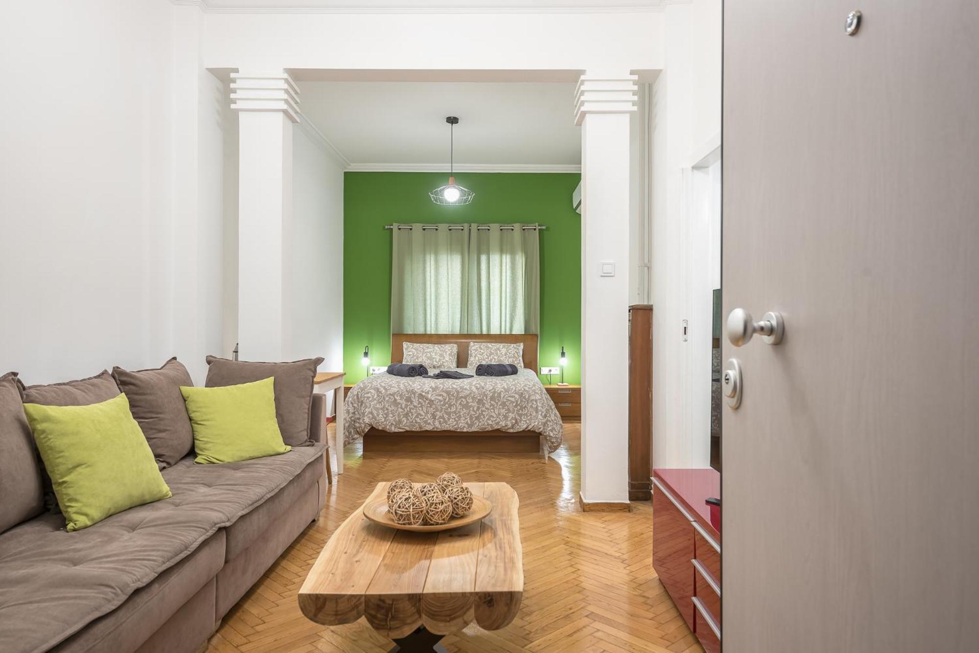 Stylish Luxury Apartment At Ampelokipi Metro Station 雅典 外观 照片